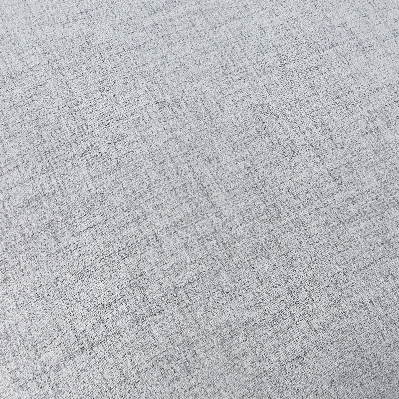 Hollowayville Upholstered L-Shaped Sectional with Ottoman Reversible, Grey Linen Textured Fabric