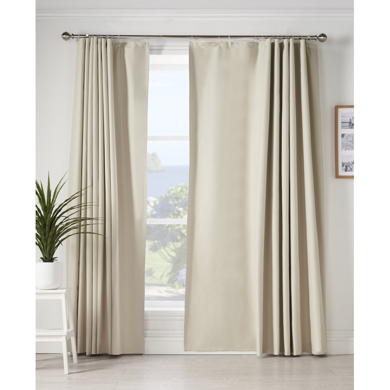 Beauvallon Pencil Pleat Blackout Curtain Linings, 104 x 178 cm