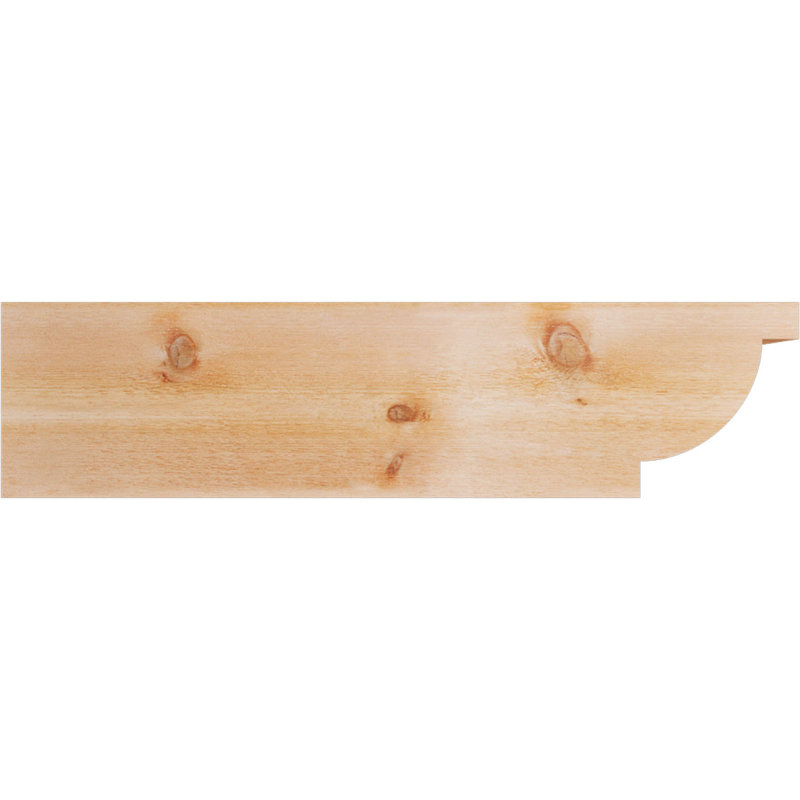 Alpine Rough Sawn, Cèdre rouge, H 12 po x l 48 po x P 4 po