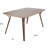 Fayette Rectangular Dining Table with Wood Top-1023633902-1023633896