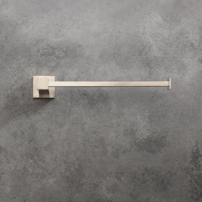 Barre à serviettes murale 10 ", Nickel brossé