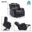 Demp 96cm Wide Velvet with Heated Cushion-391623959