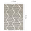 Tapis rayé noir et blanc Fresno-102210976