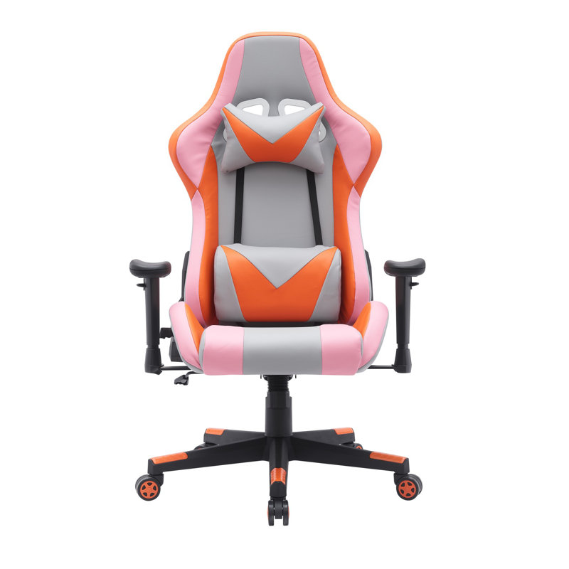 Fauteuil de jeu de course inclinable, réglable et pivotant