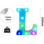 Taevin 22 cm H LED Sign