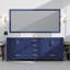 Meuble-lavabo double (armoire seulement)-377642614