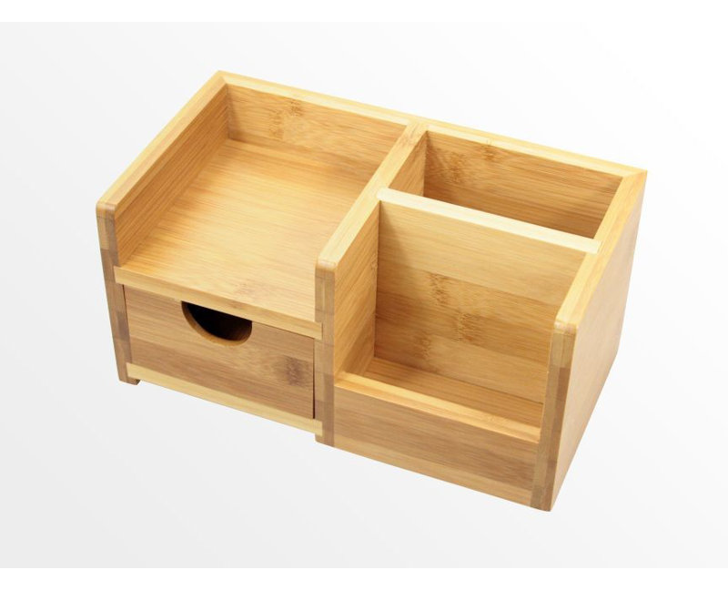 Delapena Wood Desk Organiser