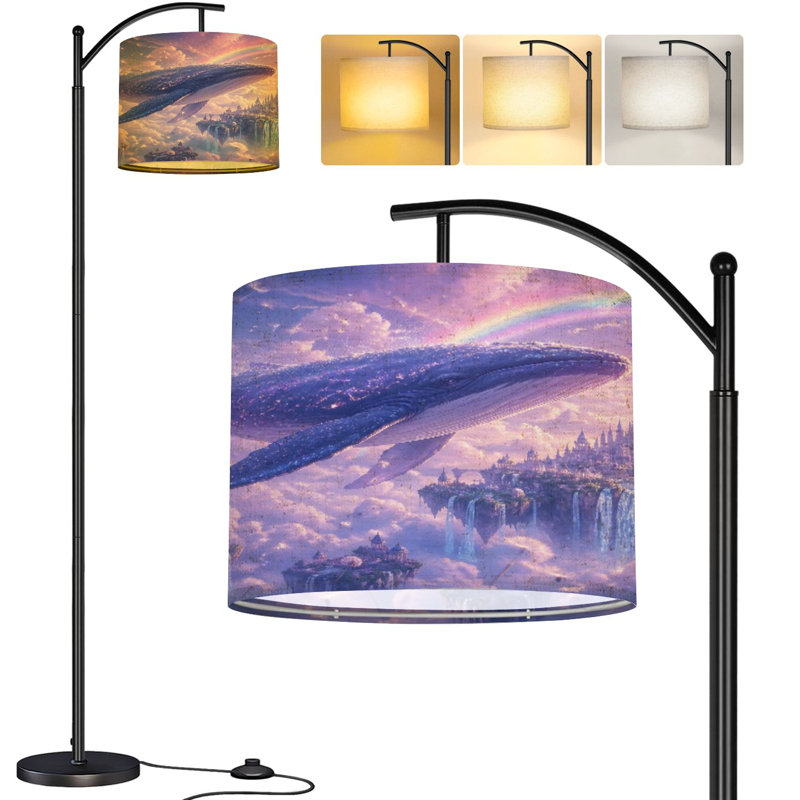 Lampe sur pied PeeNoke Arc Whales