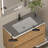 36'' W X 19.48'' D Rectangular Drop-In Resin Single Bathroom Vanity Sink With Overflow