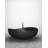 63"freestanding Soaking Stone Bathtub Solid Surface Tub With Irregular Shape-114774815