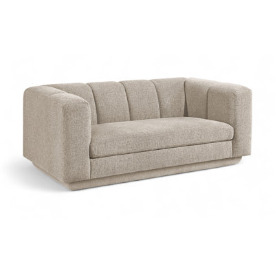 Causeuse en tissu 70,25 po Chiquita
