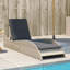  Chaise longue de patio gris clair-388776877-388776876
