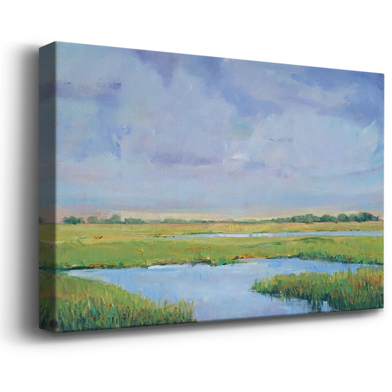 «Summer Marsh I», reproduction sur toile tendue, H 40 po x l 60 po x P 1,5 po