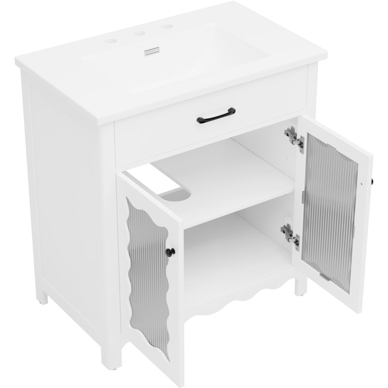 Single Bathroom Vanity with Top