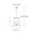 Thea 4 - Light Dimmable Lantern Geometric Chandelier-1712414840-1712414837