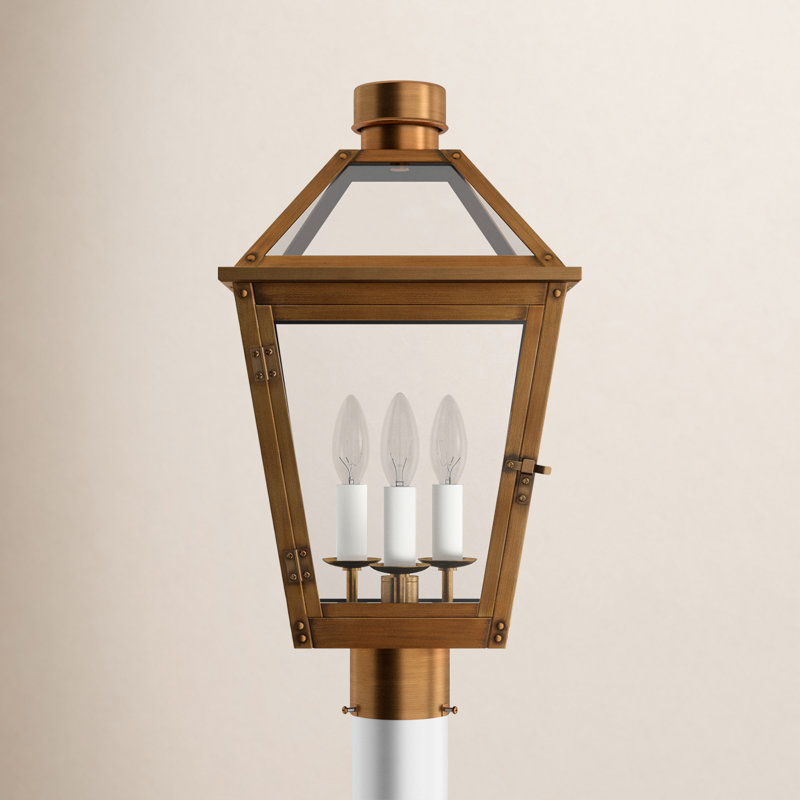 Transparent Lantern Head, Natural Copper