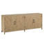 Bronx 84'' W Solid Wood Sideboard
