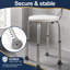 Tabouret de douche médical à hauteur ajustable