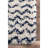 Batts Chevron Performance Shag Navy Rug-932768912