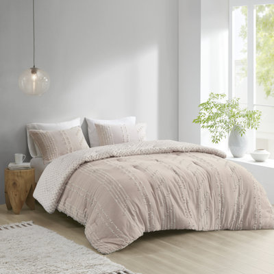 Ensemble de literie en jacquard de coton 3 pièces