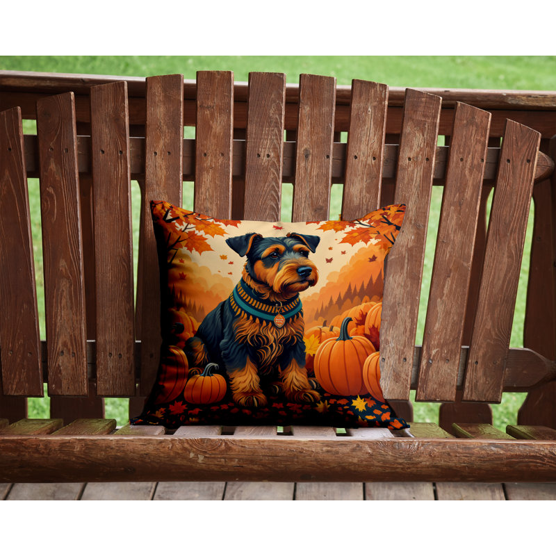  Coussin décoratif intérieur / extérieur en polyester Autre / Sans motif, 14 po x 14 po