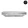 Streamline 30 In. T-1387-1-DL Cassino Ductless Undermount 165 CFM Range Hood In Brushed Stainless Steel With Mesh Filters, Push Button Control, LED Lights