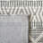 Edgartown Southwestern Flatweave Wool/Cotton Area Rug in White/Light Gray-1421883862