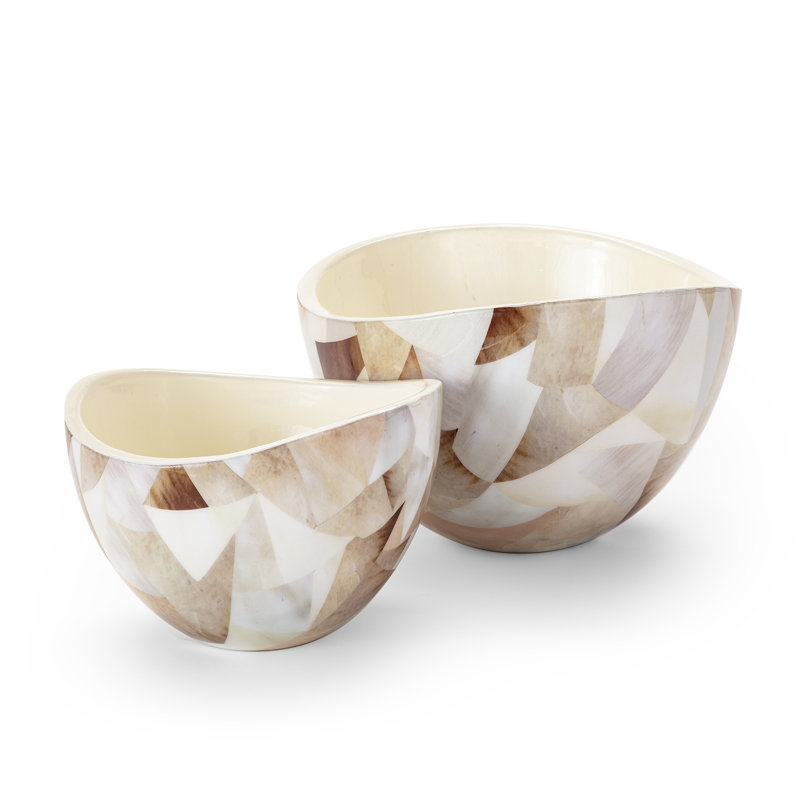 Jake Decorative Bowl, 5" H x 7.5" W x 7.5" D