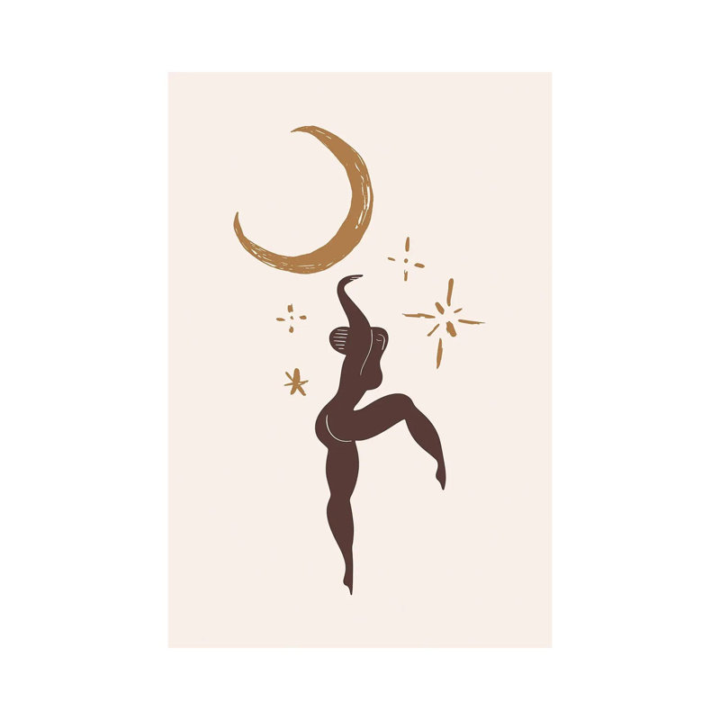Zodiac Gymnast 1 Piece Wrapped Canvas Painting, 66.04 cm H x 45.72 cm W x 3.175 cm D