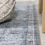 Tapis gris foncé / bleu Elloise Bohemian-88570903