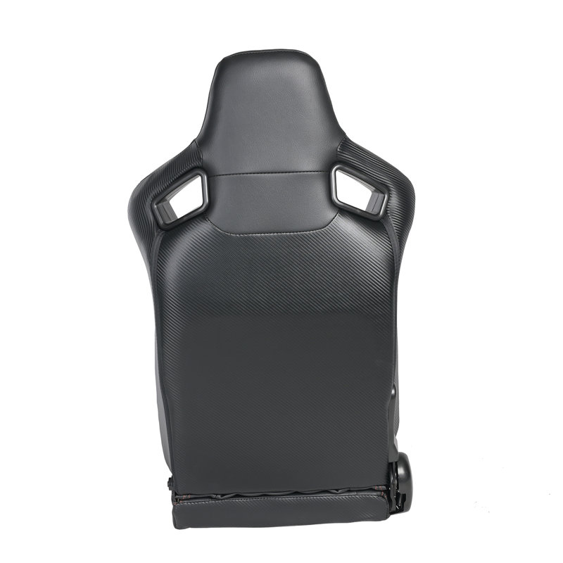 Ostreici Reclining Ergonomic Faux Leather PC & Racing Game Chair in Black