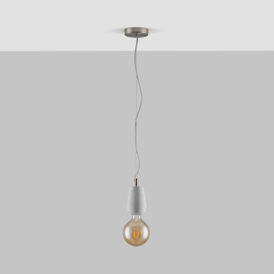 Botnen 1 Industrial Design Concrete Pendant Light - Modern Living Room Ceiling Light