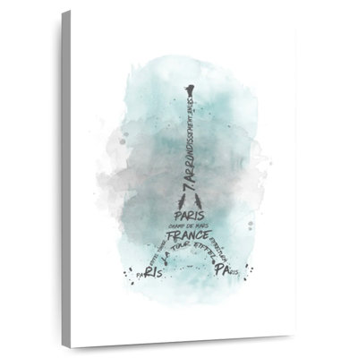 Lilie Eiffel Tower In Turquoise