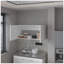 Armoire murale blanche avec 2 portes-223106580