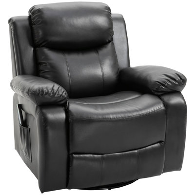 Faux Leather Power Recliner