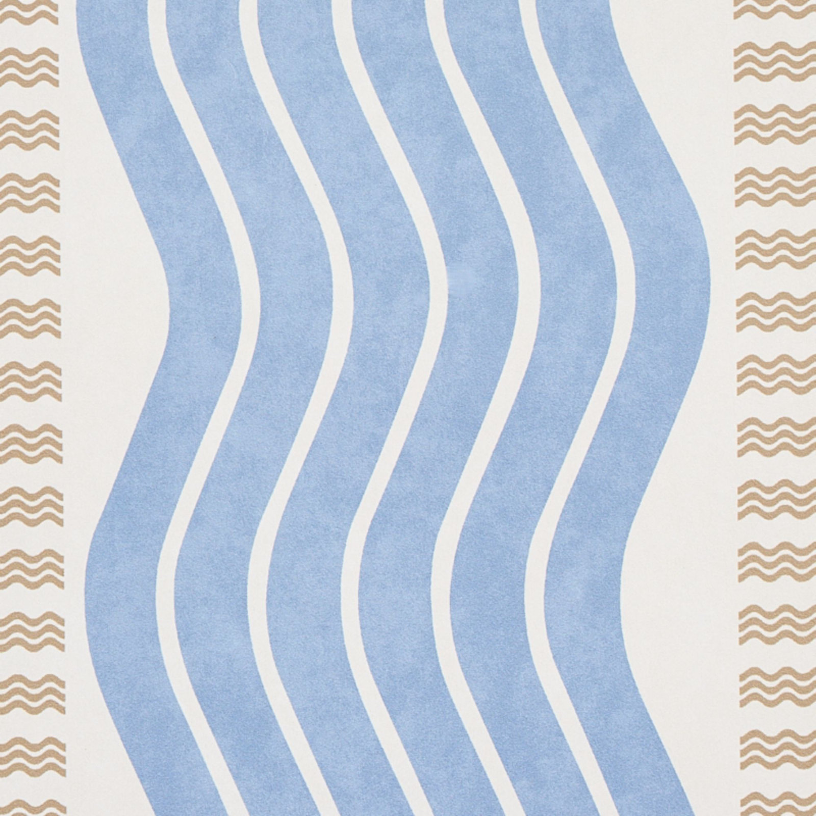 Schumacher Sina Wallpaper Roll, Blue