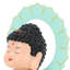 Ornement en forme de tête de Bouddha Nodding