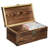 Solid Wood Cassette Tapes Media Storage Box