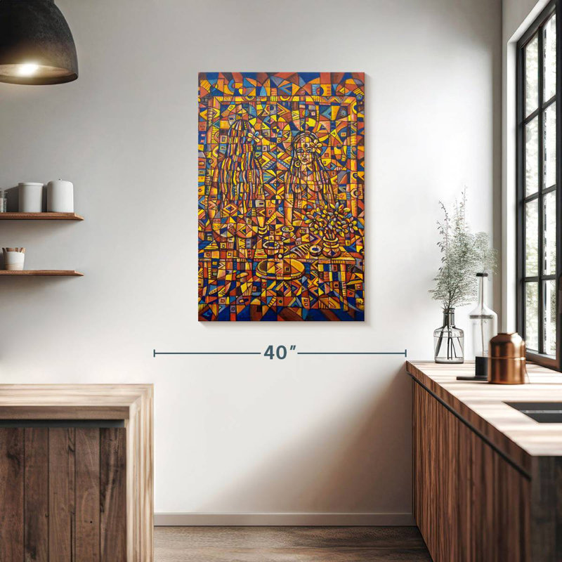 Avery Mirror Mirror Abstract, 39" H x 26" W
