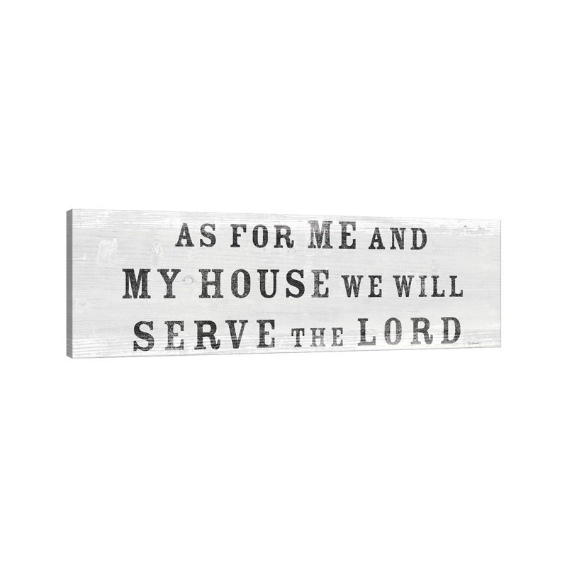 Signs Of Faith IV by Sue Schlabach - Wrapped Canvas Panoramic Print, 30.48 cm H x 91.44 cm W x 1.91 cm D
