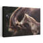 Gentle Horse Bond, impression d'art mural cheval contemporain-133612505