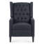 Fauteuil inclinable spacieux avec système de ressorts et siège confortable