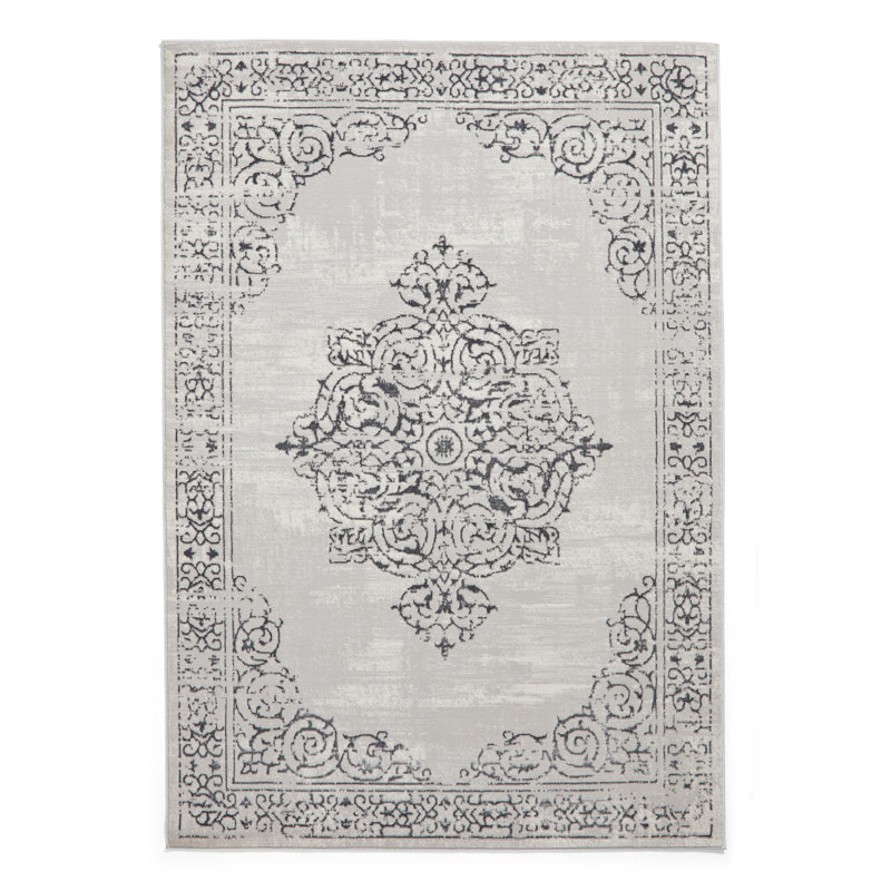 Artemis Artemis area rug Machine Woven Rectangle Silver, Rectangle 80 x 150cm