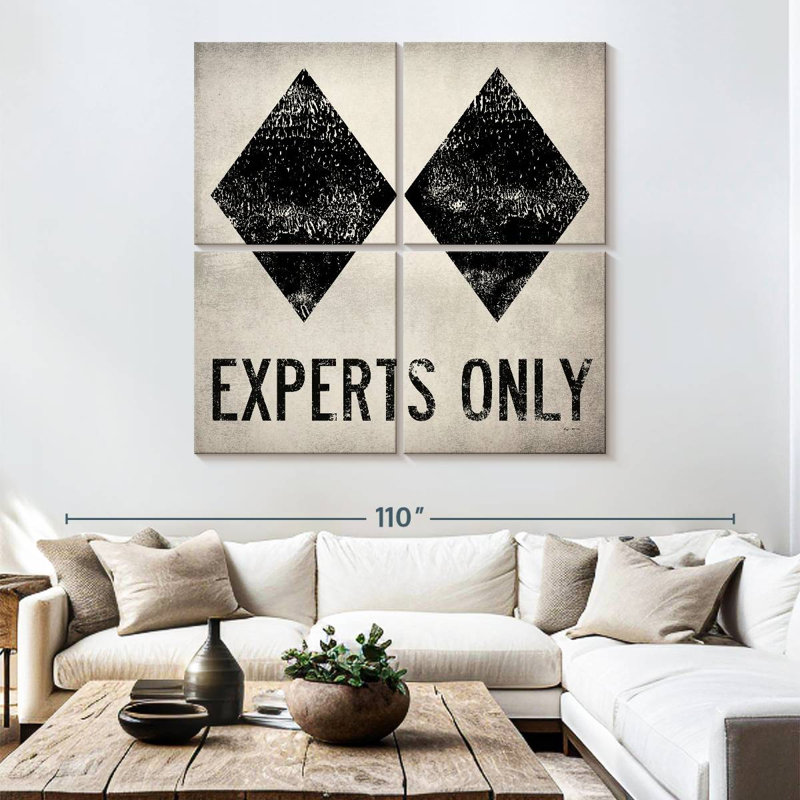 Sirci experts seulement blanc, H 74 po x l 74 po