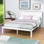 Base de lit plateforme en bois avec tête de lit-1265734523-1265734522