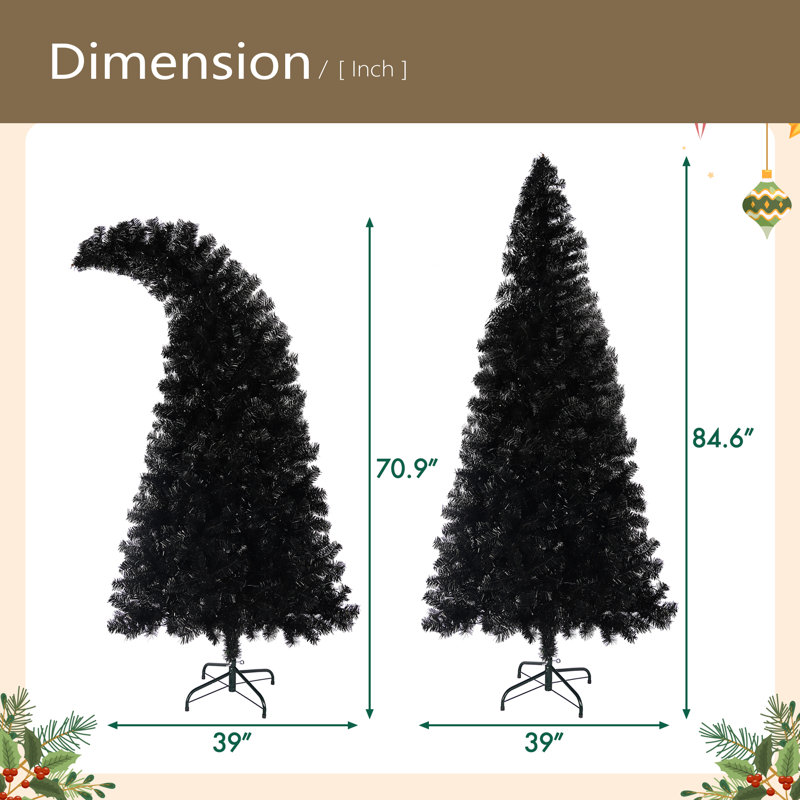 6FT Artificial Christmas Tree With LED Light