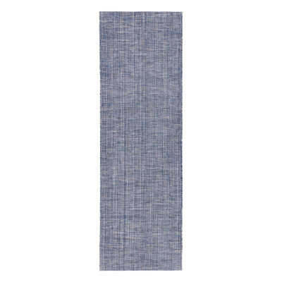 Fusion Flatweave Area Rug in Blue