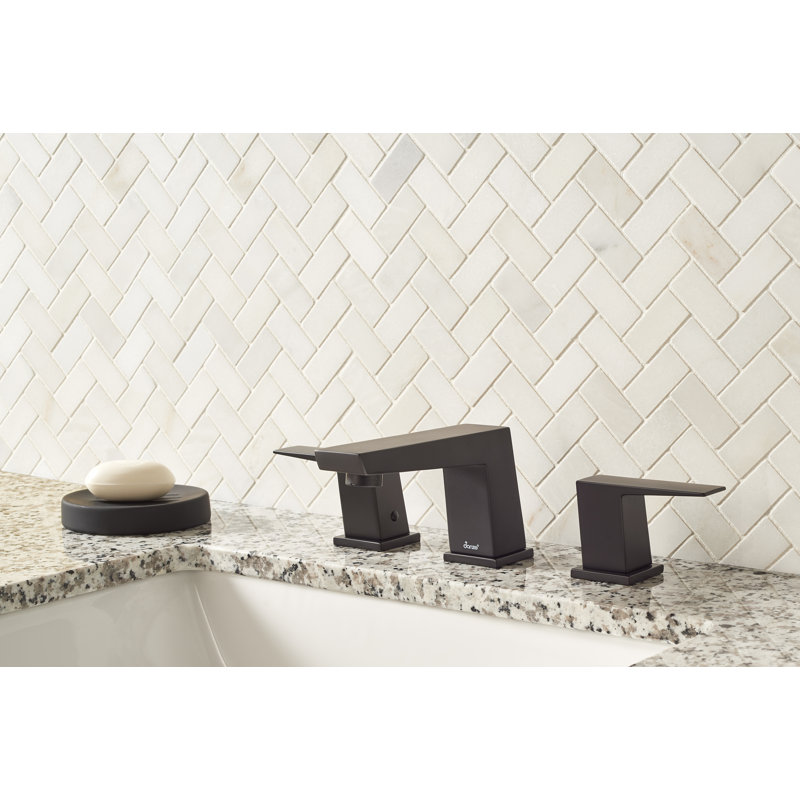 Iona Mist Herringbone 12 in. x 12 in. Polished Marble Mosaic Floor and Wall Tile