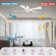 Karlena 52'' Modern Large Dimmable Ceiling Fan with LED Lights and Remote Control