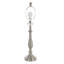 Ensemble de 2 lampes de table en acier brossé 25,5 "Lavish Home - avec 2 ampoules DEL traditionnelles - Décoration pour la chambre à coucher, le salon, le bureau ou l'entrée